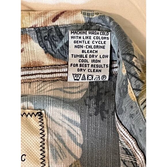 Island Republic - Mens Large Button Up Hawaiian Short Sleeve Shirt (100% Silk) - Picture 5 of 9